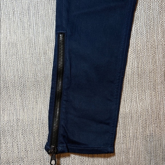 Rag & Bone Deep Blue Trousers with Zipper Detail - Picture 11 of 16